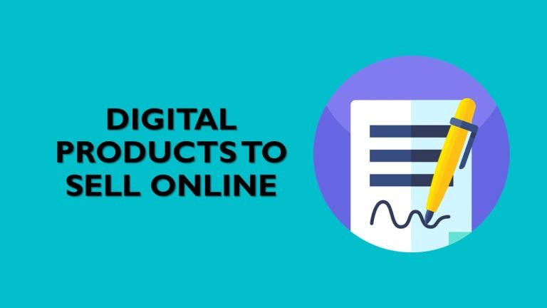 Digital Products to Sell Online