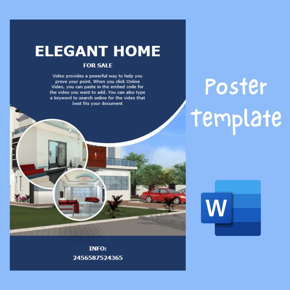 Poster Template Word Template Warriors
